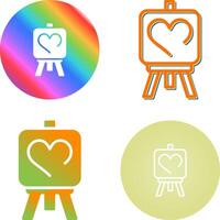 Love painting Vector Icon