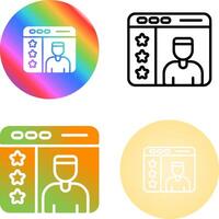 User Feedback Vector Icon