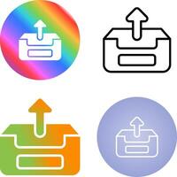Outbox Vector Icon