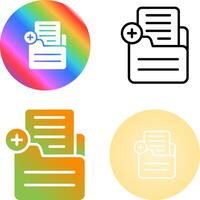 Document Add Vector Icon