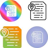 Document Insert Placeholde Vector Icon