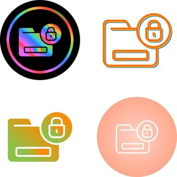 Document Security Vector Icon