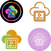 Video Hosting Vector Icon