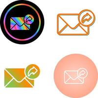 Email Forwarding Vector Icon