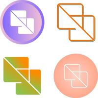 Flatten Vector Icon