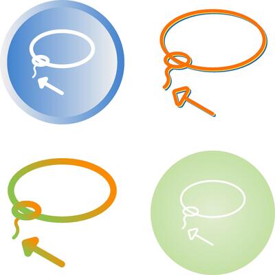 Lasso Vector Icon