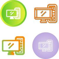 Computer Vector Icon