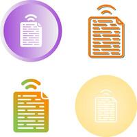Document Vector Icon