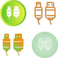 Usb Cable Vector Icon