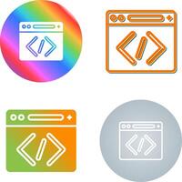 Coding Vector Icon