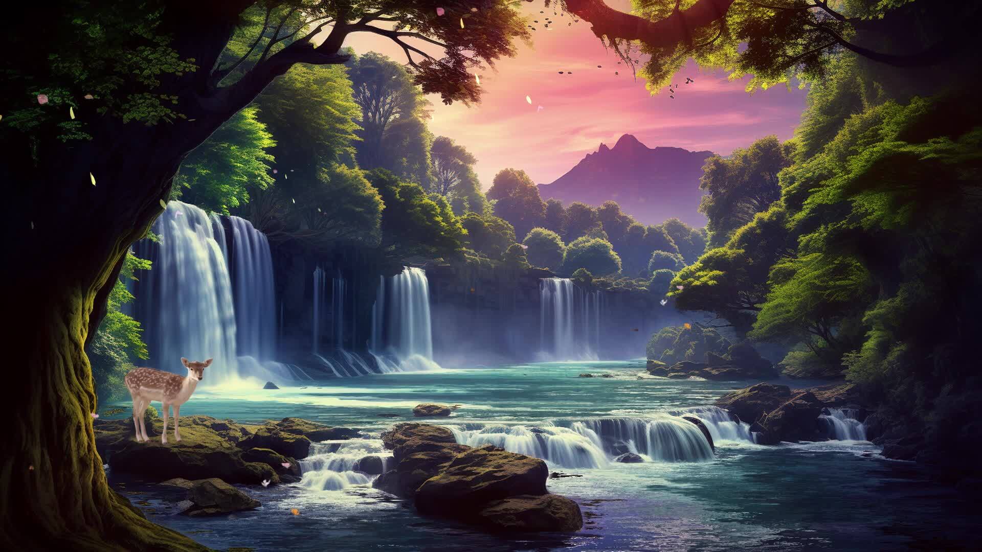 Scenery Wallpaper Stock Video Footage for Free Download