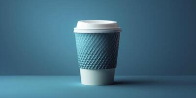 AI generated Coffee Cup, A Simple Yet Essential Companion for a Cozy Moment photo