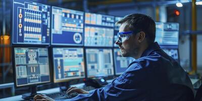 AI generated Discuss the cybersecurity challenges associated with SCADA systems and the measures engineers must implement to safeguard critical infrastructure from cyber threats and attacks photo