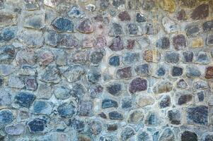 cemented stone wall texture in Indonesia photo