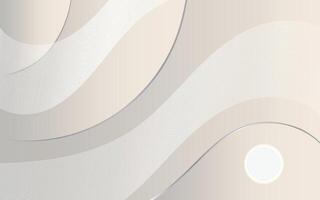 Abstract white wavy background design vector illustration eps 10