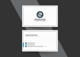 Professional business card vector