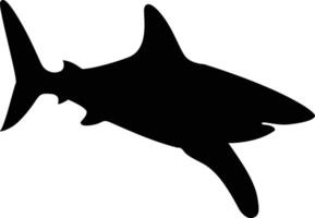 Shark Silhouette Vector