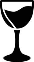 Wine Glass Silhouette Vector