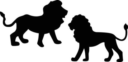 Lion Silhouette Vector