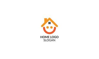 un símbolo de estabilidad y seguridad, nuestra hogar logo es un visual representación de el confiar nosotros inspirar. vector