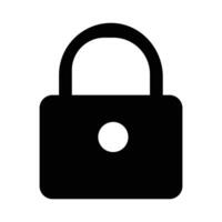 Lock icon vector. Security icon symbol vector illustration, EPS 10