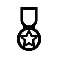 Medal Icon in trendy flat style isolated on white background. Medal symbol for your web site design, logo, app, UI. Vector illustration, EPS10.