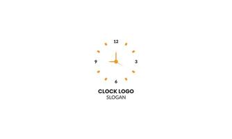 A timeless symbol of precision and elegance, our clock logo captures the essence of our brand. vector