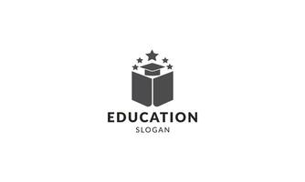 Education logo design free download vector