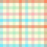 abstract pastel coloured plaid pattern vector