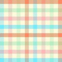 abstract pastel coloured plaid pattern vector