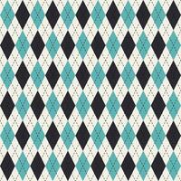 Pattern background with argyle design vector