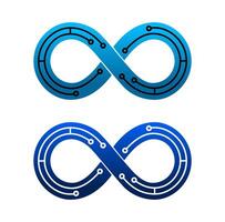 Infinity Loop Design Illustration vector