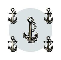 Anchor Design Illustration vector