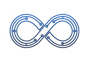 Infinity Loop Design Illustration vector