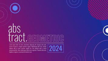 moderno resumen geométrico antecedentes. azul y rosado degradado antecedentes. vector