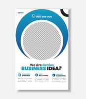 Creative modern Table Top Banner And Flyer Design For your Corporate Business vector