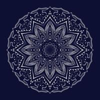 gratis vector lujo floral indio mandala diseño