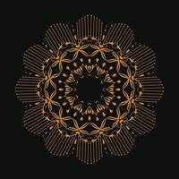 luxury floral indian Arabic mandala design premium vector