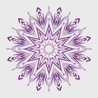 gratis vector lujo floral mandala diseño