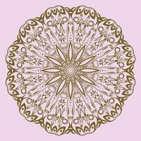 free vector luxury floral arabic indian mandala design