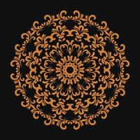 luxury floral indian Arabic mandala design premium vector