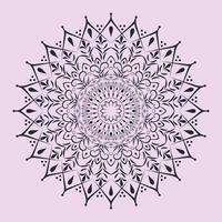 gratis vector lujo floral indio Arábica mandala diseño