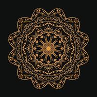 luxury floral indian Arabic mandala design premium vector