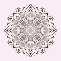 gratis vector gráfico Arte floral mandala diseño