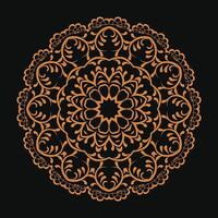 luxury floral indian Arabic mandala design premium vector