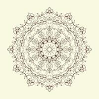 Creative vector luxury floral mandala background template