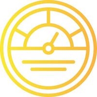 KPI Linear Gradient Icon vector