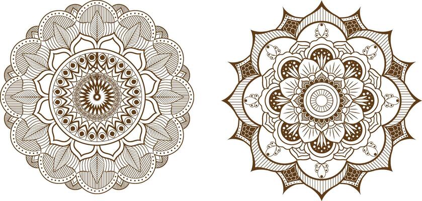 Ornament Mandala design vector file download