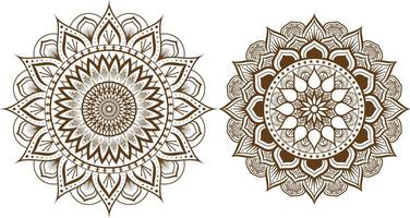 Decoration mandala design eps file download vector