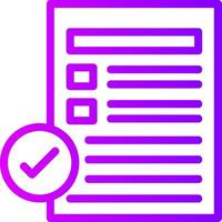 Test Linear Gradient Icon vector